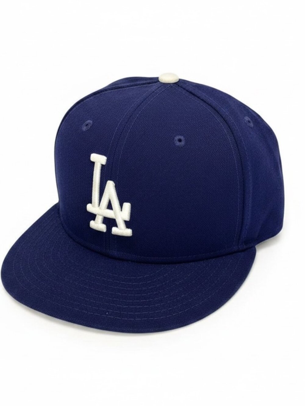 MLB LOS ANGELES DODGERS Hat Cap NEW ERA 59Fifty Navy Blue Size 6 7/8